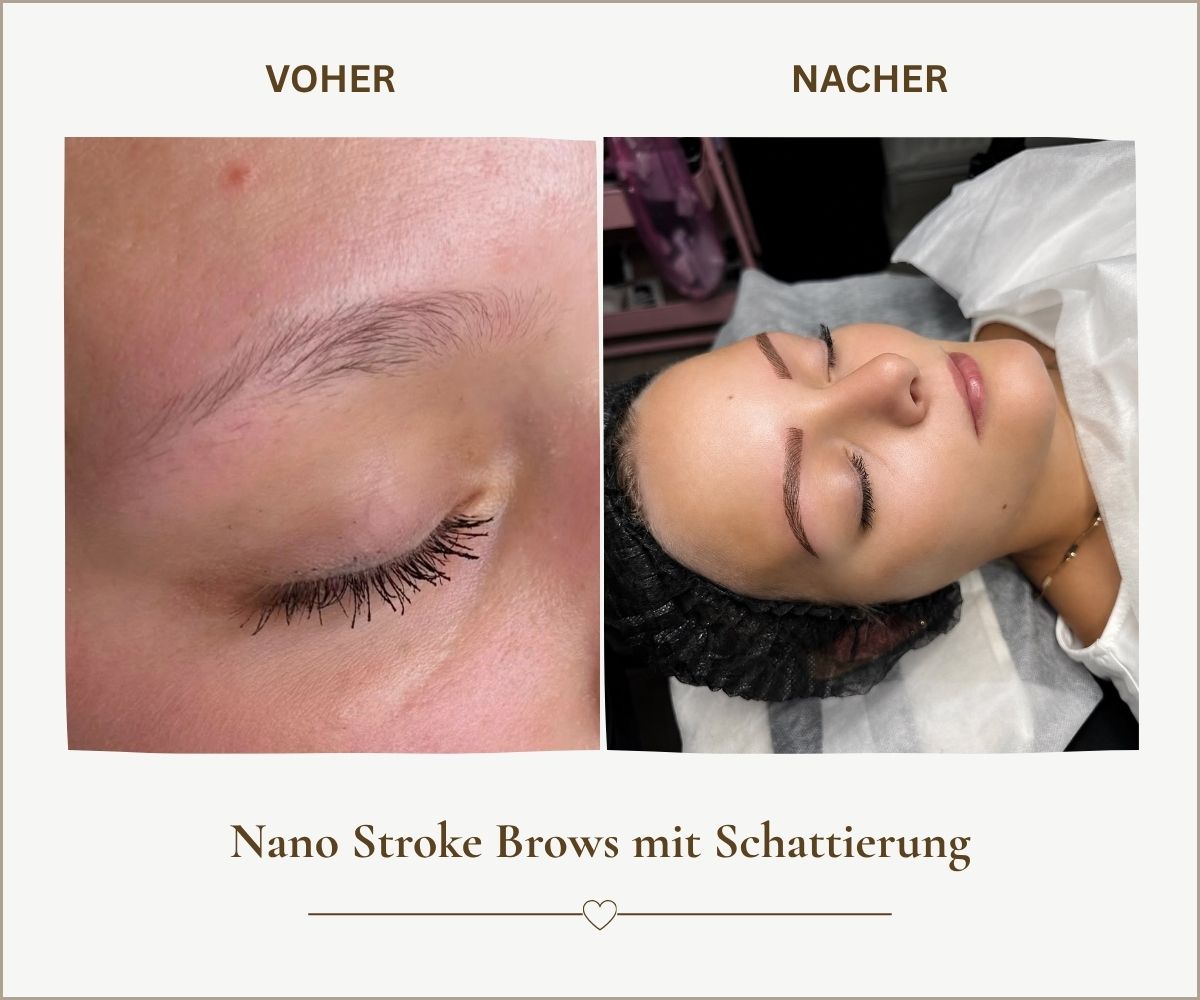 Meine Arbeiten PMU Nano Stroke mit Schattierung